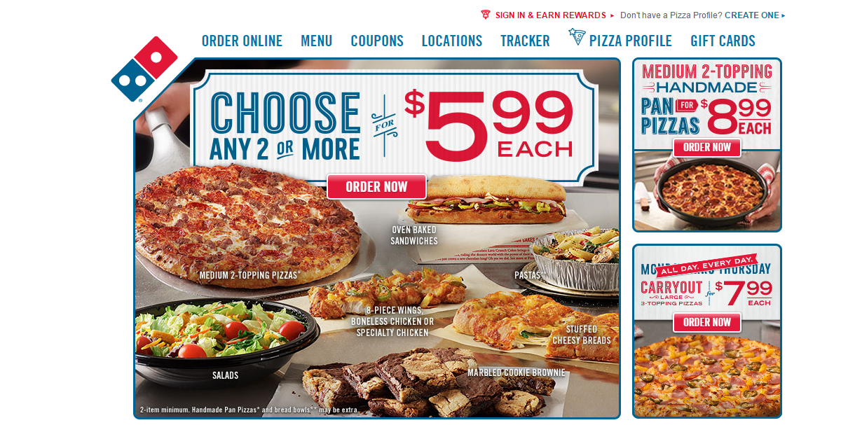 garlic knots dominos